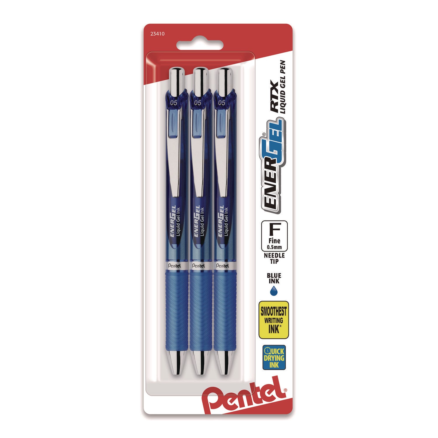 pentel-r-energel-rtx-deluxe-gel-pen-retractable-fine-0-5-mm-blue-ink-blue-silver-barrel-3-pack-penbln75bp3c_1